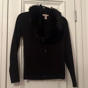 Banana Republic Faux Fur Sweater